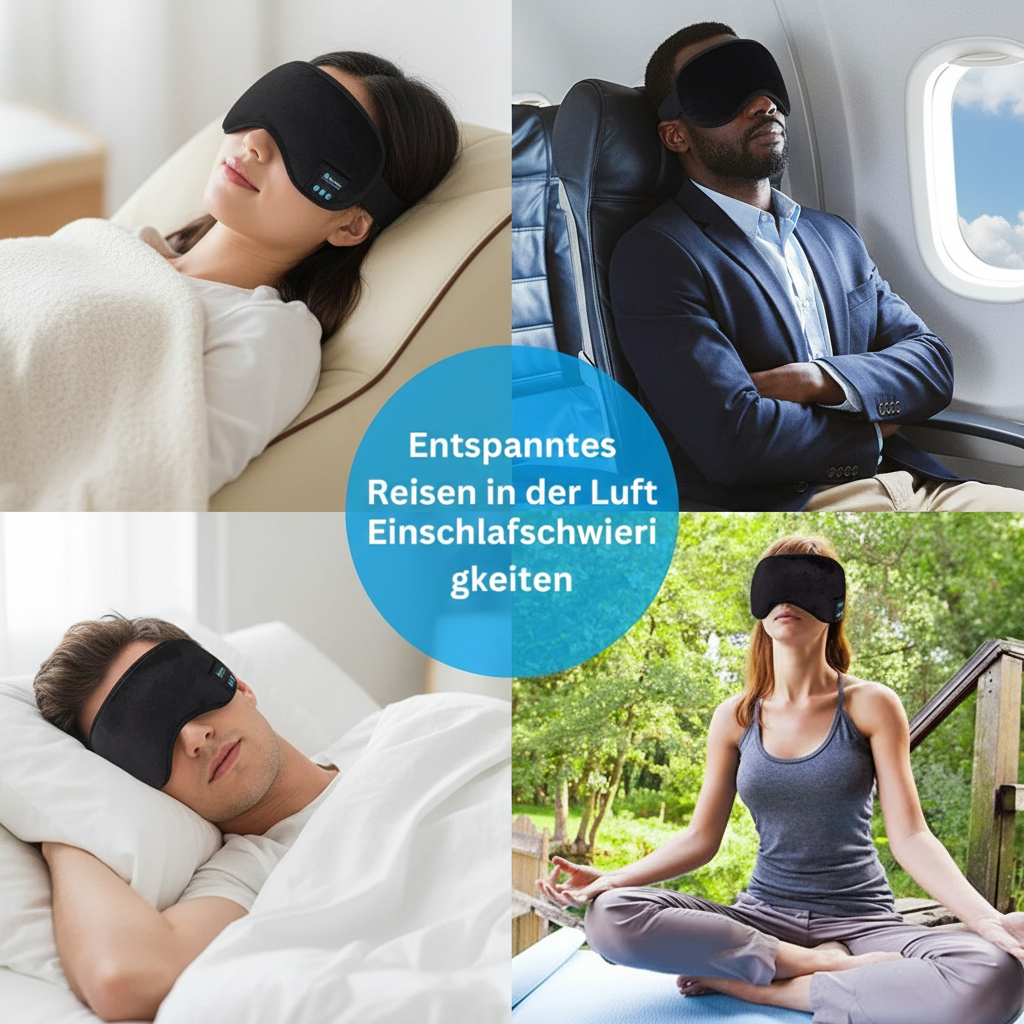StillNacht™ Augenmaske Bluetooth-Kopfhörer