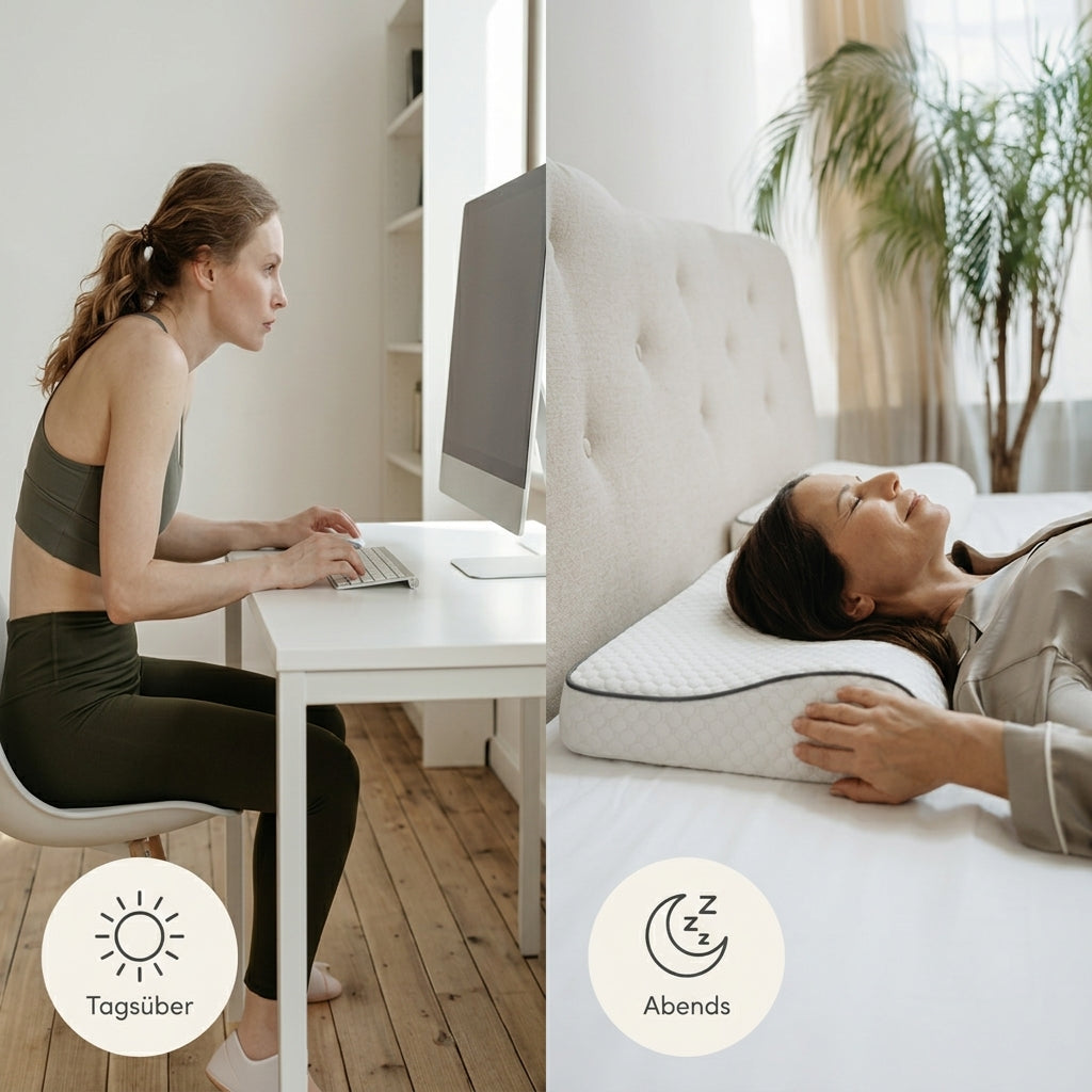Recovery Pillow - Entwickelt für Menschen mit Nackenschmerzen