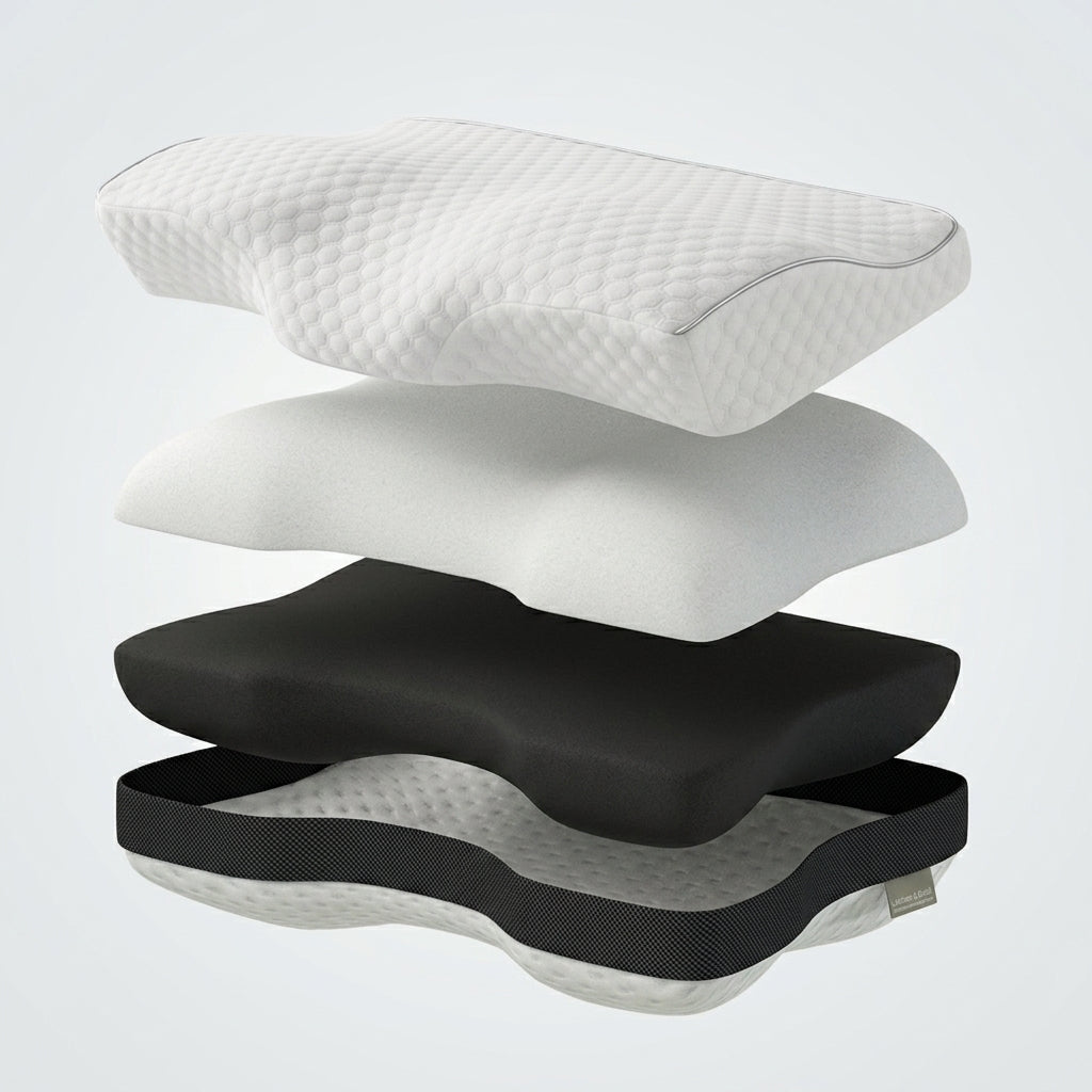 Recovery Pillow - Entwickelt für Menschen mit Nackenschmerzen