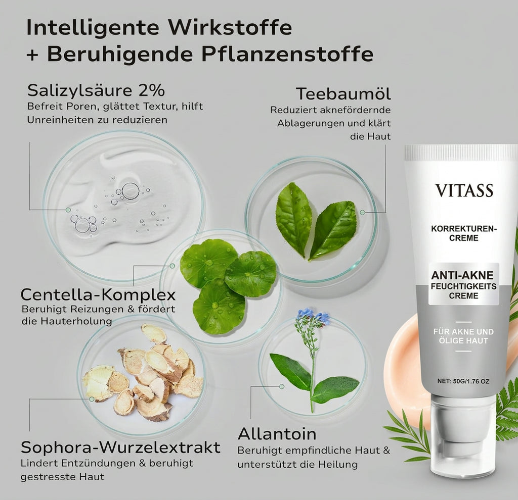 Anti Akne Creme - Gemacht für Empfindliche haut