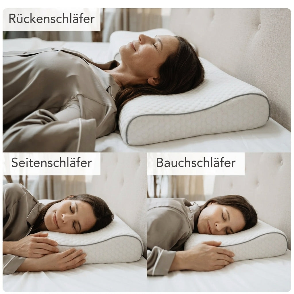 Recovery Pillow - Entwickelt für Menschen mit Nackenschmerzen